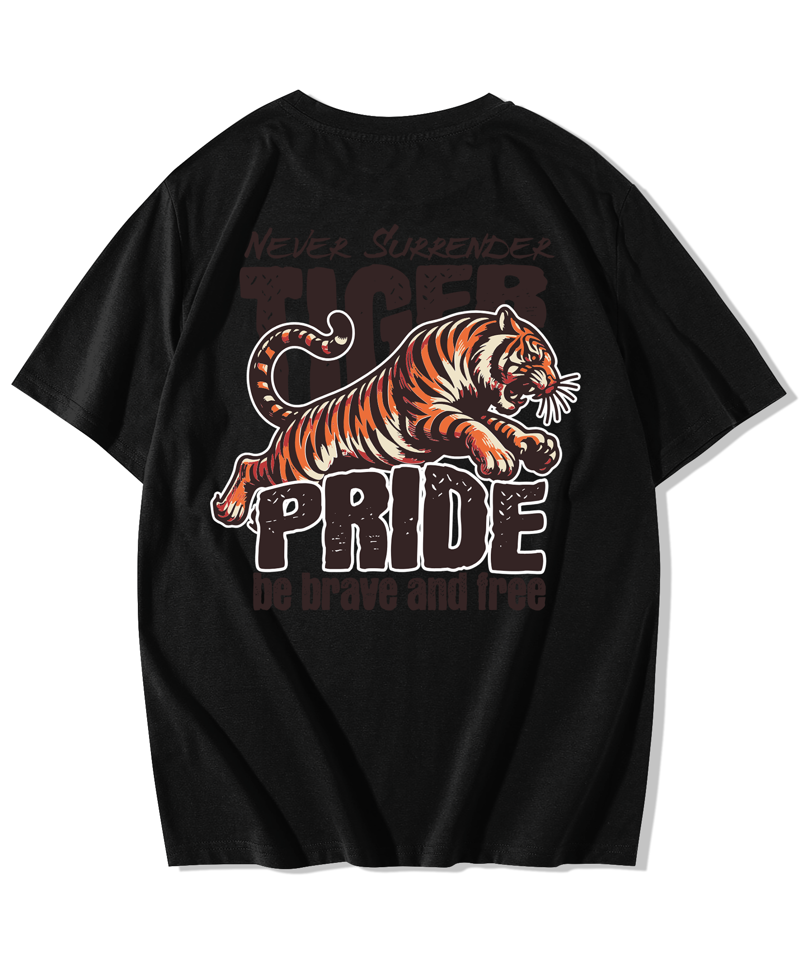 Alfaq Tiger Pride Oversized T-Shirt - Alfaq